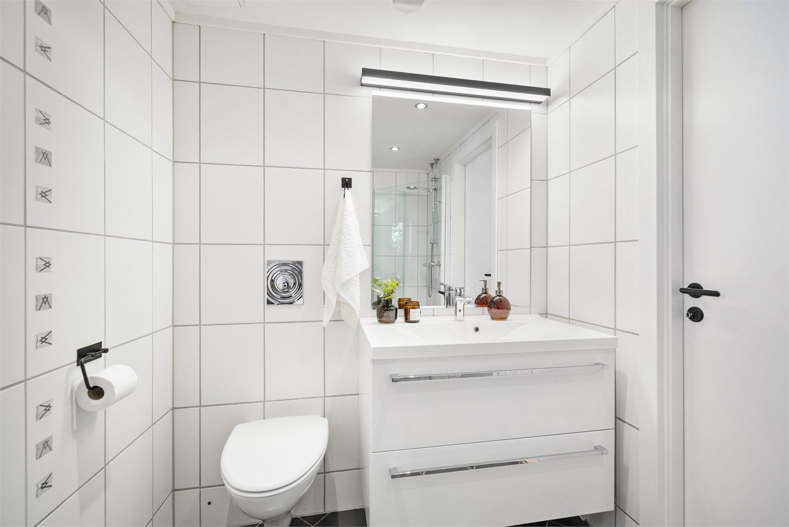 Badet ble rehabilitert i regi av borettslaget i 2004/2005