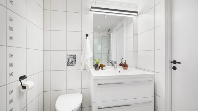 Badet ble rehabilitert i regi av borettslaget i 2004/2005