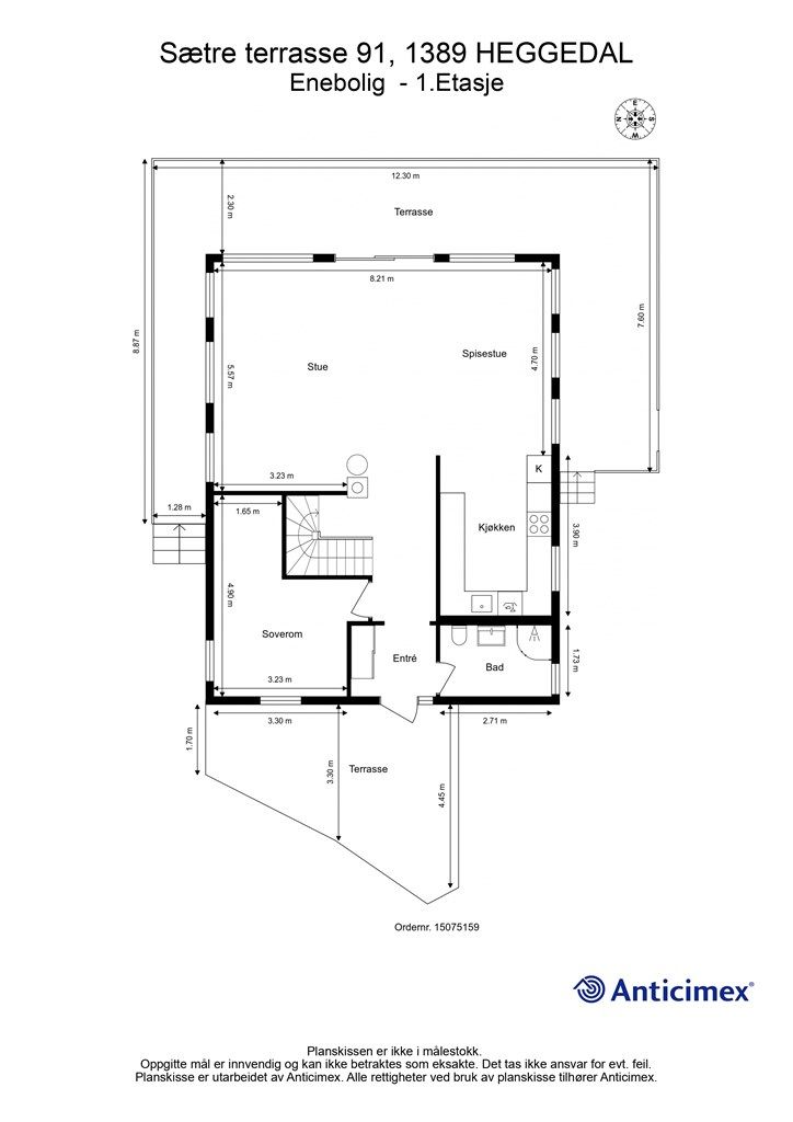 Plantegning - 1.Etasje