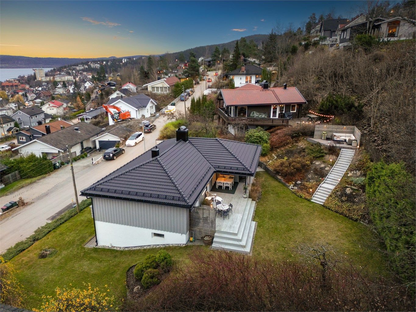 Yttertaktekke og deler av undertaket er nytt fra 2024, en betydelig og viktig oppgradering av boligen. Foto: Stine Prøitz Jørgensen