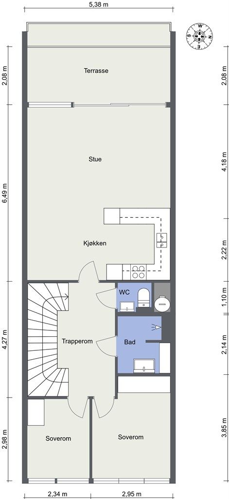 Planskisse - 3. etasje