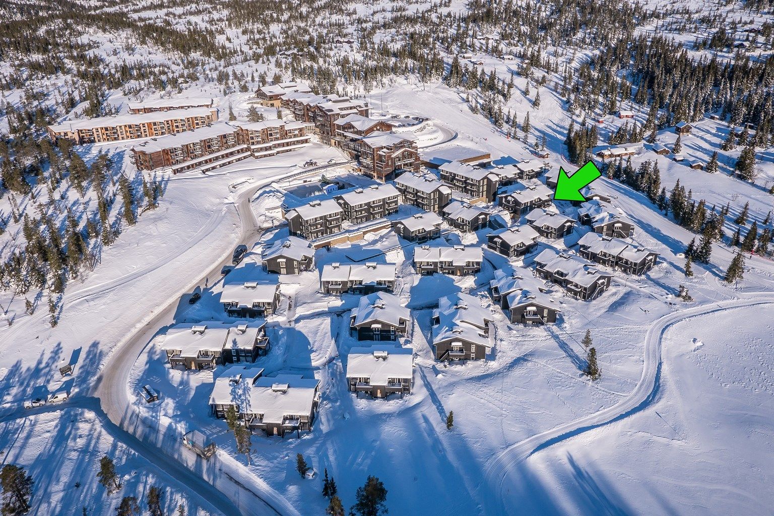 Alle leilighetene på resorten har utleieplikt med hotellet. Det betyr noe begrensning mht. egenbruken, men også fordeler som leieinntekt for eier, samt fri bruk at hotellets fasiliteter; spa/velvære, basseng og trening m.v. 