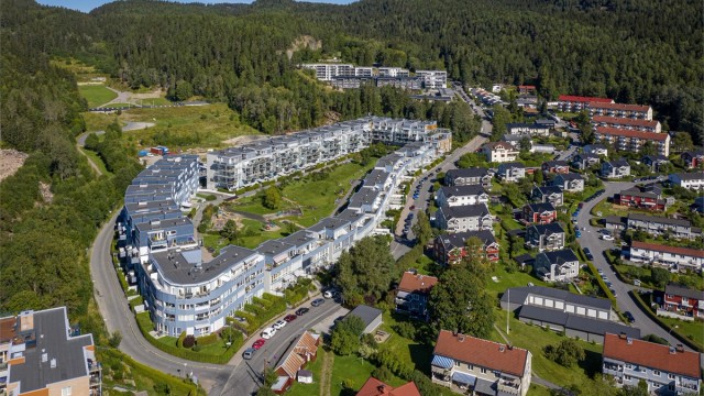 Her bor du idyllisk med Lillomarka og Grefsenkleiva slalåmbakke like utenfor dørstokken