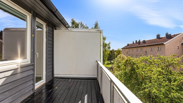 En ypperlig plass å nyte morgenkaffen