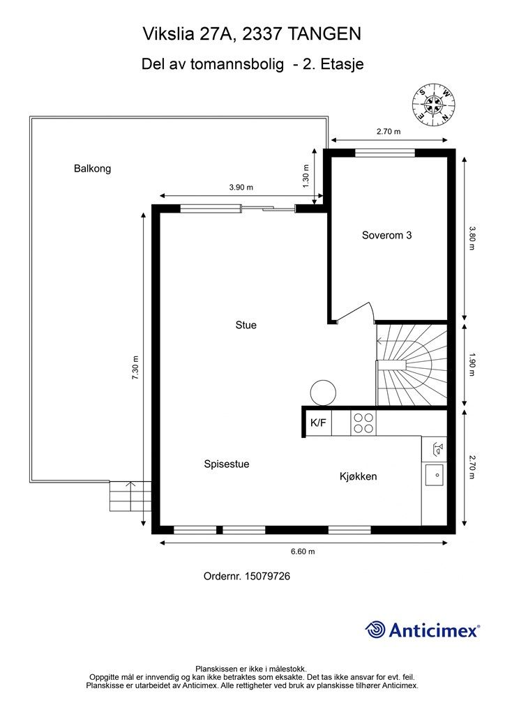 Plantegning - 2. Etasje