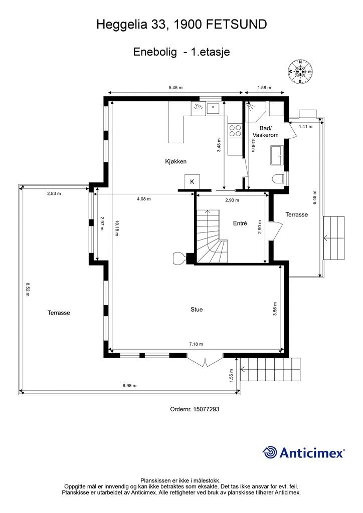 Plantegning 1.etasje