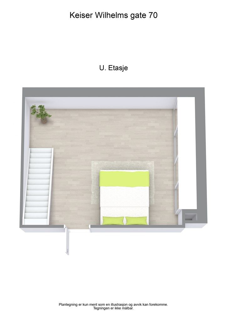Keiser Wilhelms gate 70 - 3D - U
