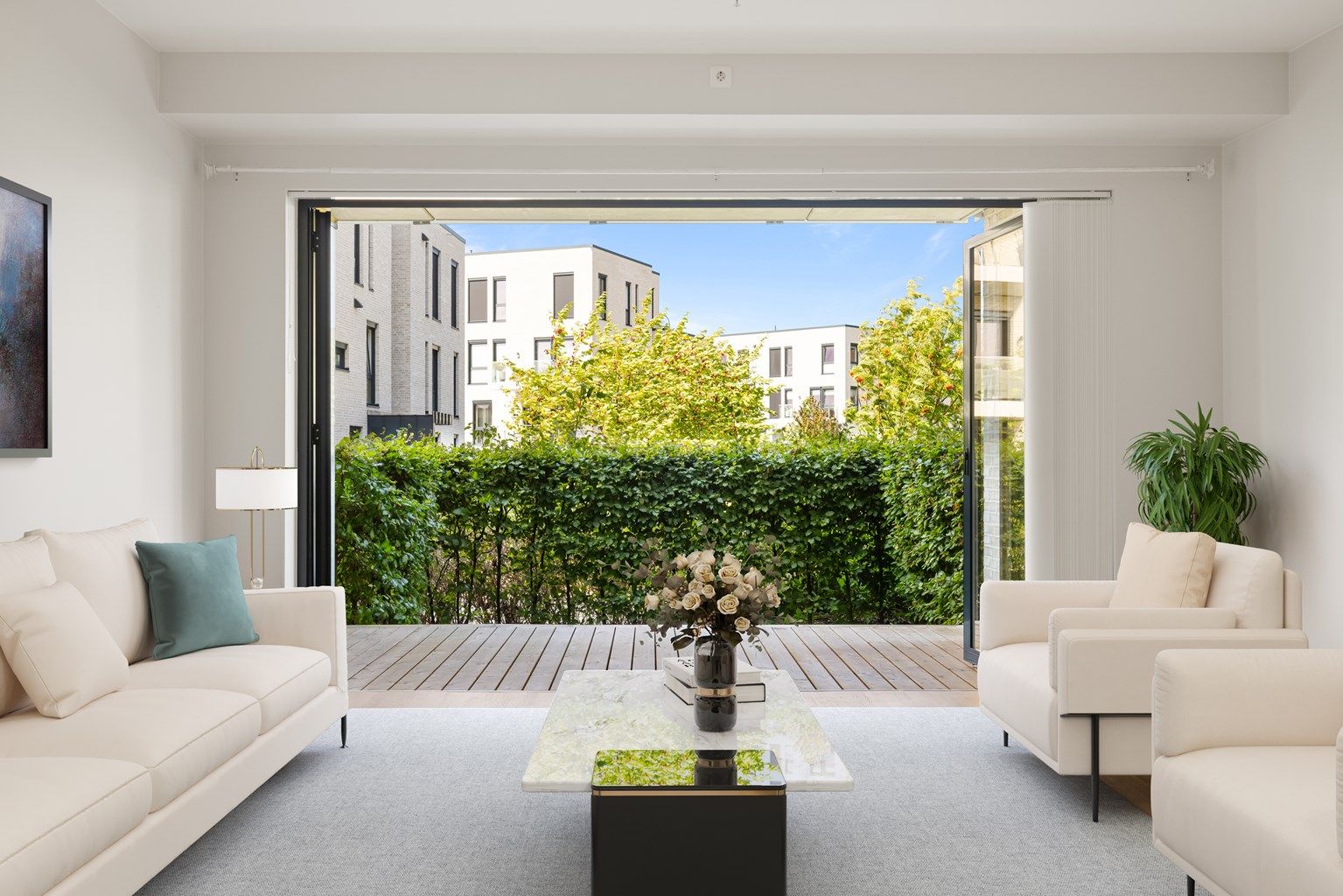 Tindlund Park 4 presenteres av Kenneth Graarud Olsen i Krogsveen. (digital styling)