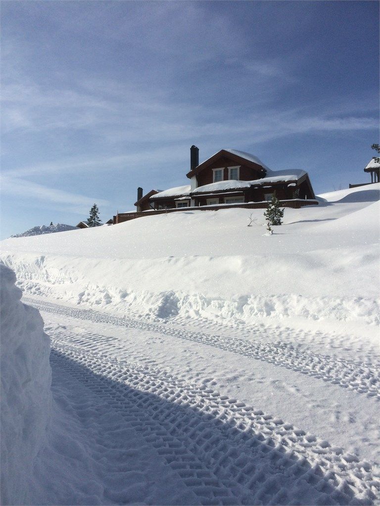 Vinterstid er dette en snøsikker destinasjon med preparerte langrennsløyper like utenfor døren.