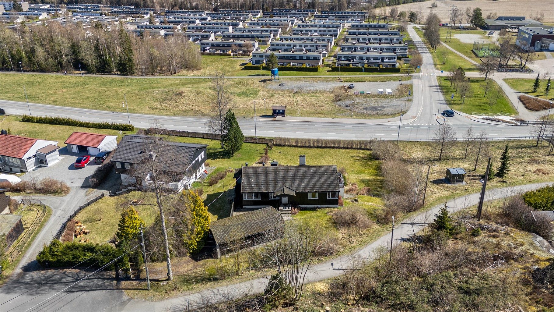 Sentral beliggenhet midt mellom Oslo og Gardermoen