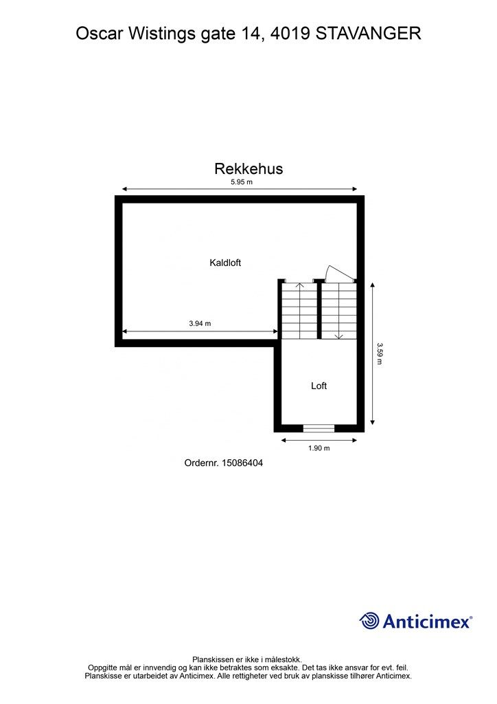 Plantegning loft