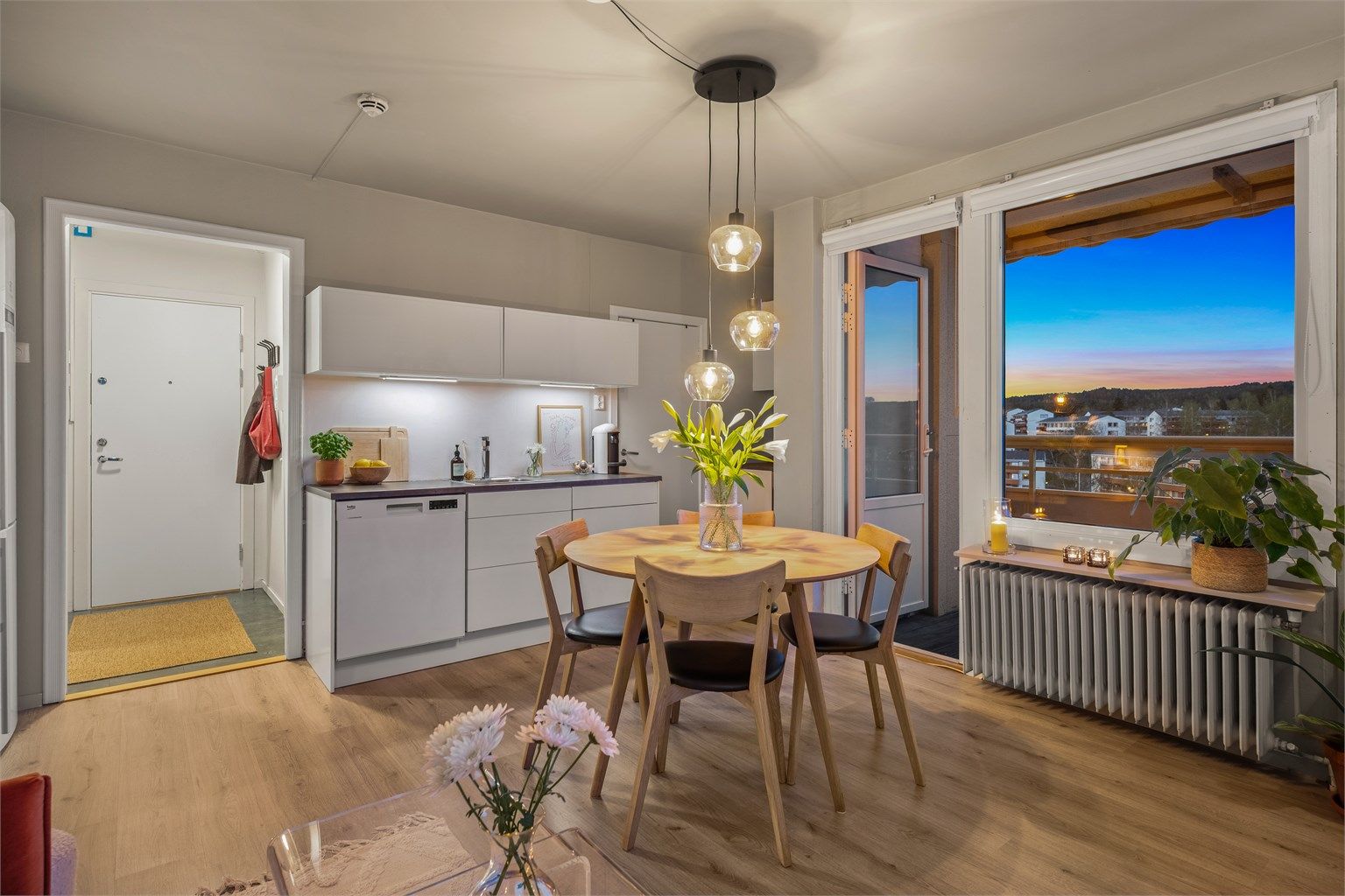 Velkommen til toppetasjen i Haakon Tveters vei 86! Foto: Martine Eren Jacobsen