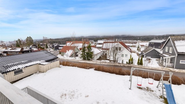 Utsikt fra balkongen