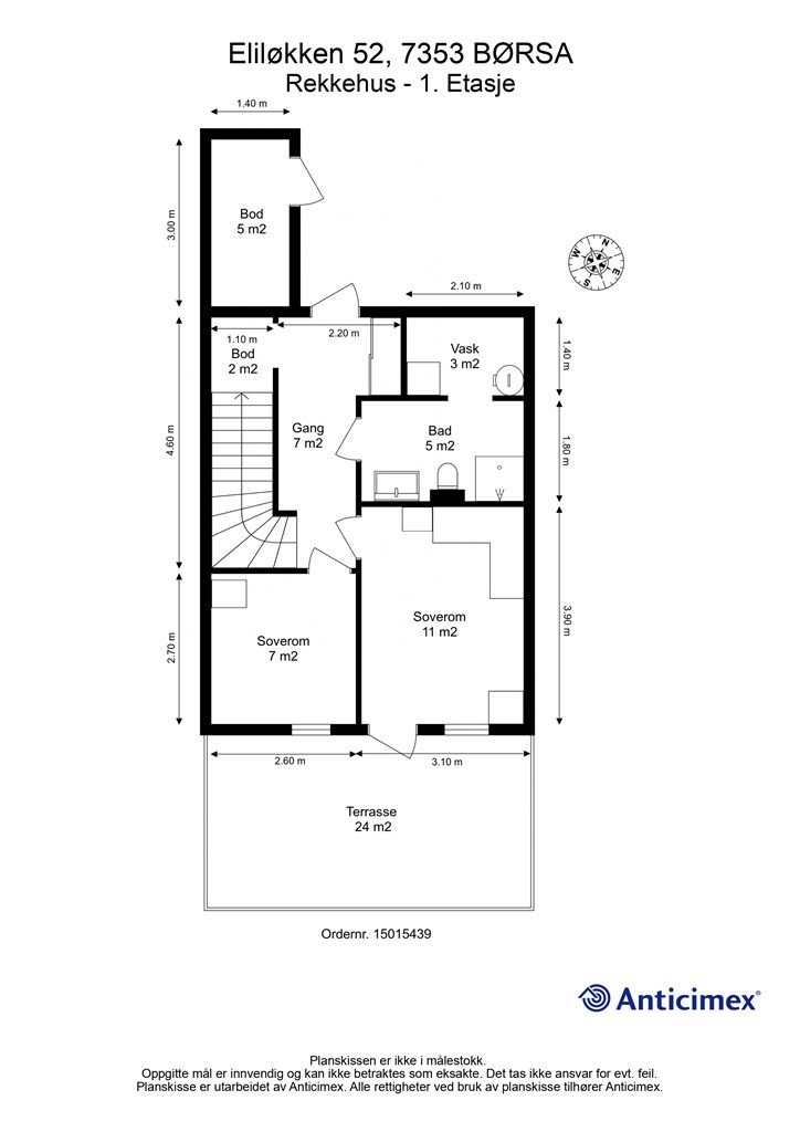 Planskisse første plan