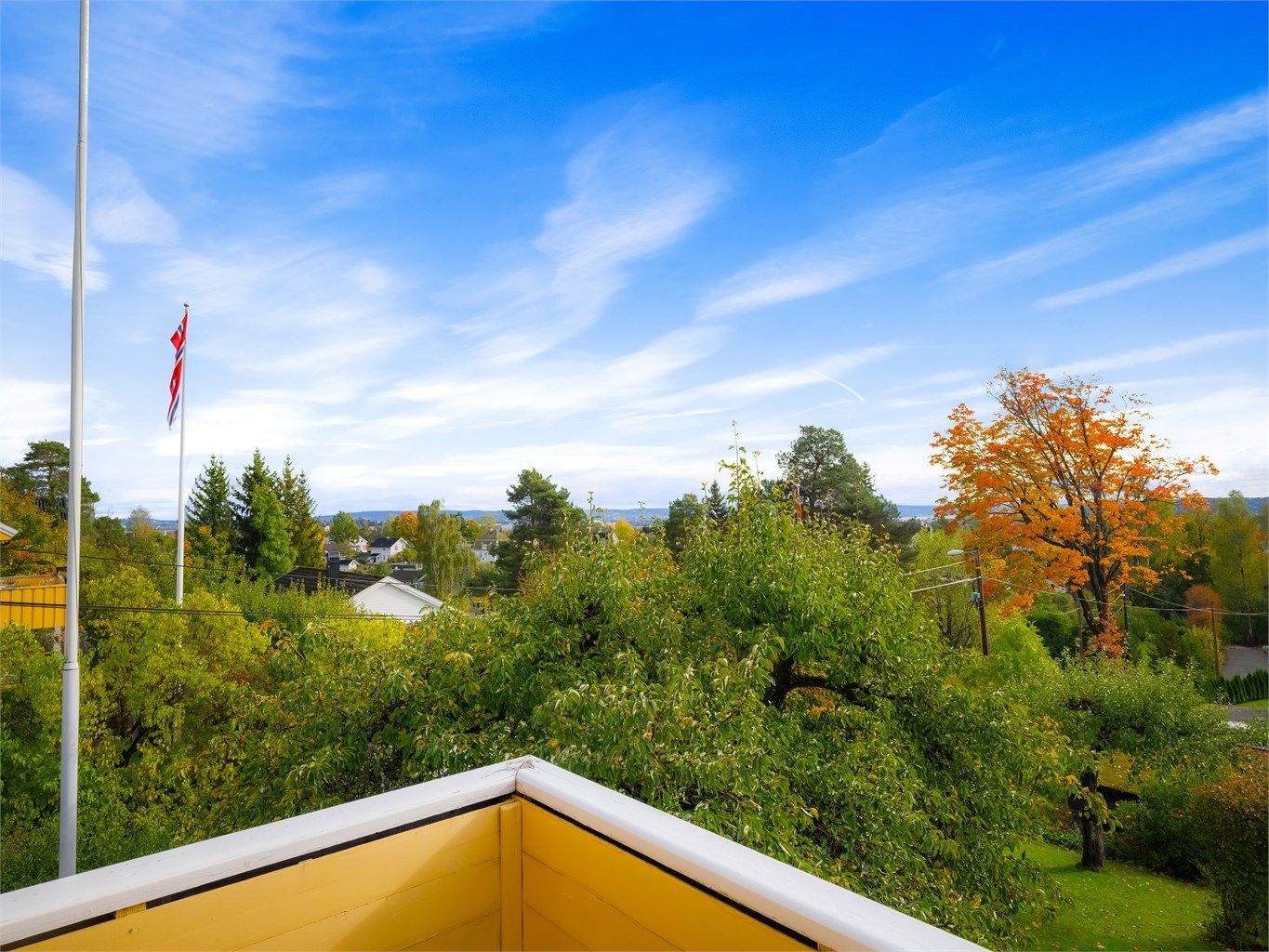 Flott utsikt og gode solforhold