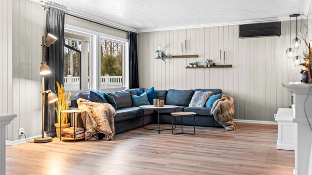 Her kan du samle hele familien til koselige filmkvelder og gode samtaler.