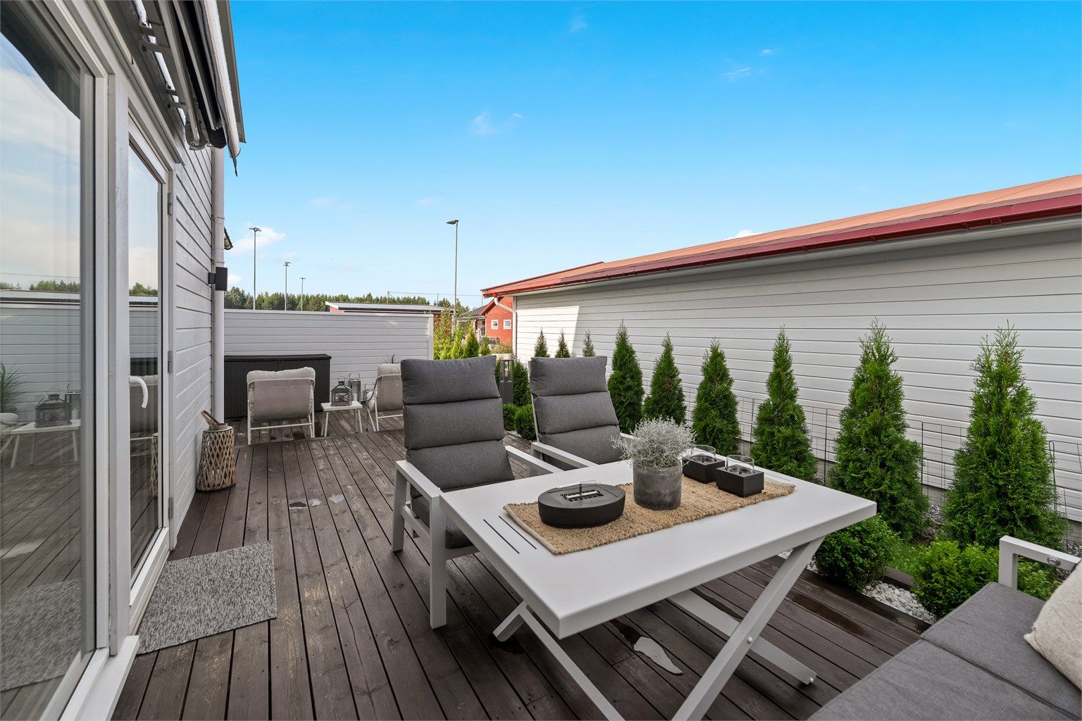 Hagen er godt skjermet