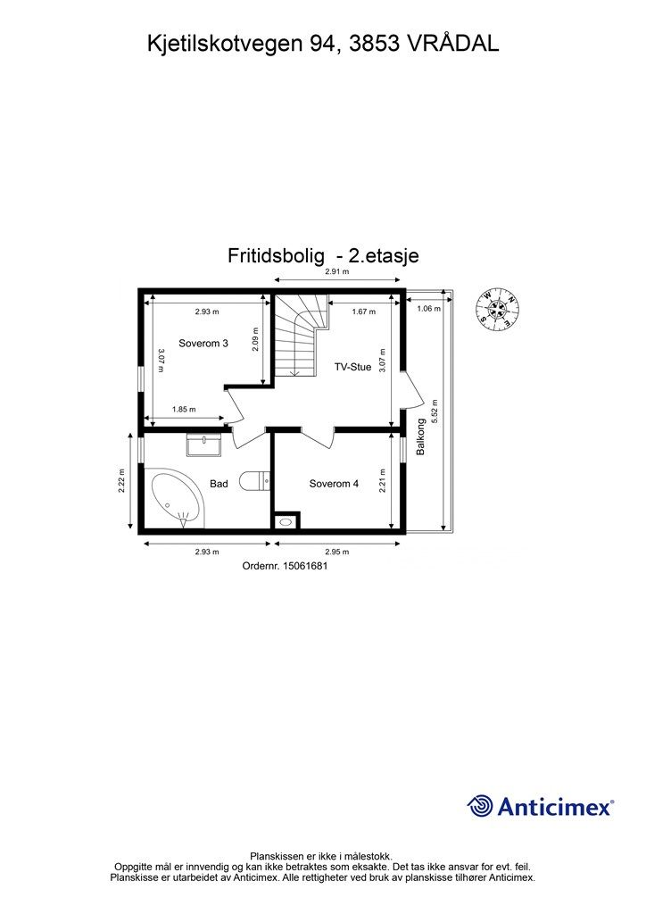 Plantegning 2.etasje