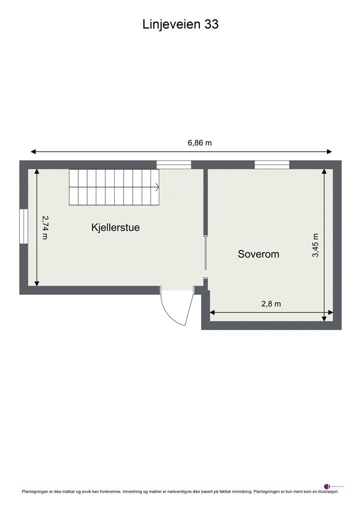 Plantegning - Kjeller