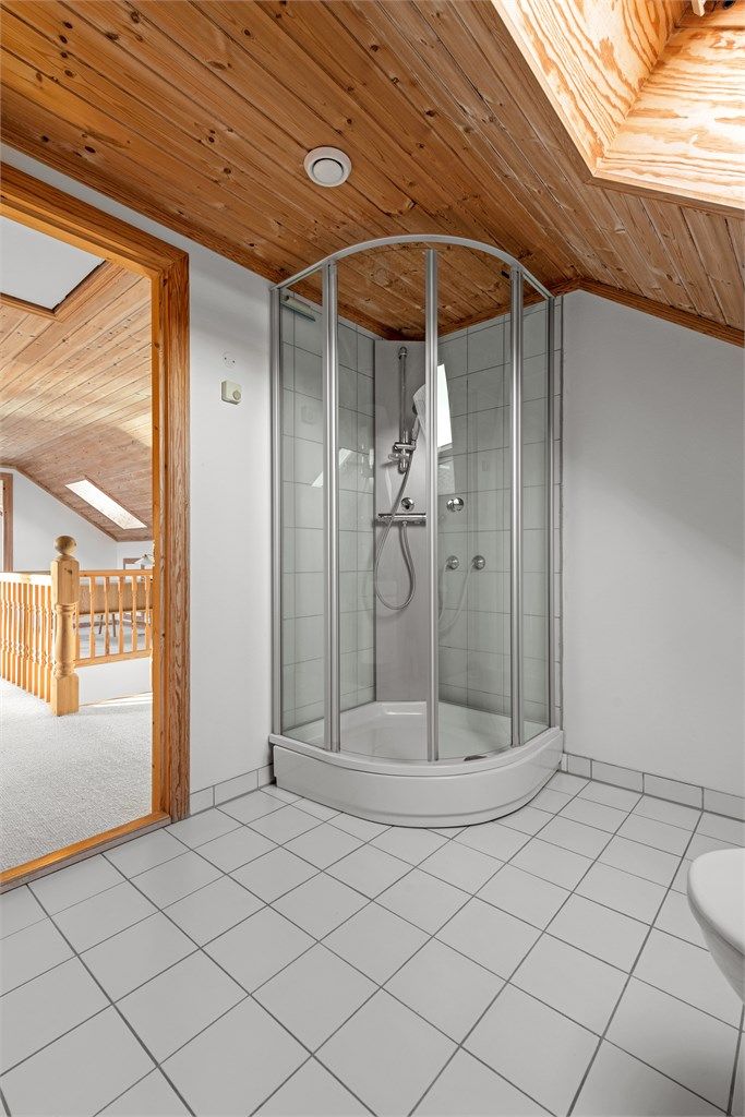 Fra bad i 2. etasje mot loftstue/trapperom