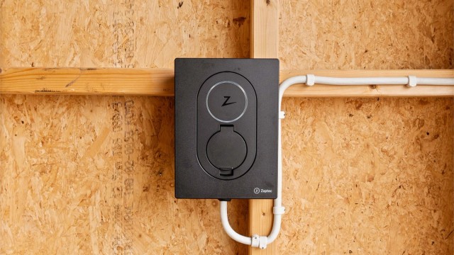 Ladepunkt for elbil.