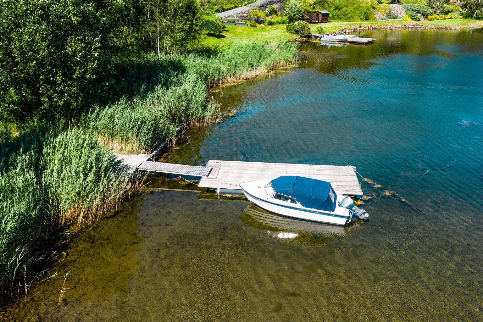 Tilhørende brygge