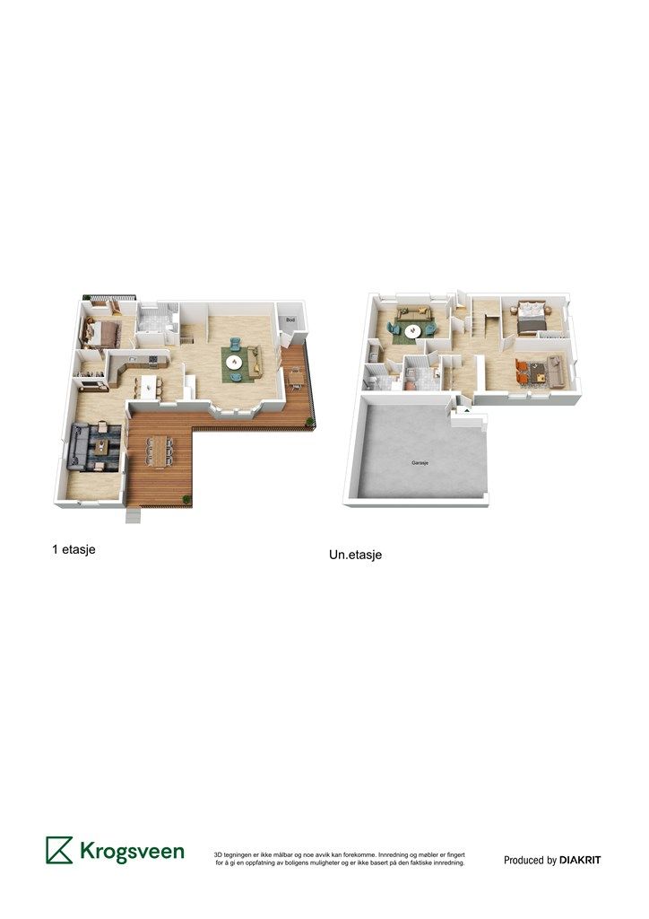 Plantegning - begge plan