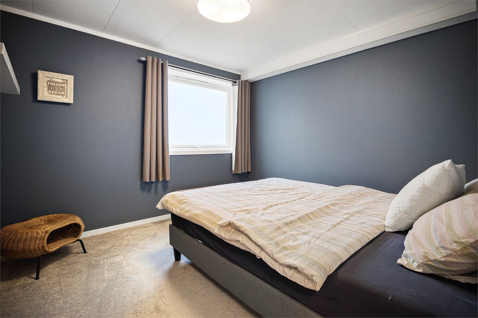 Soverom i underetasjen