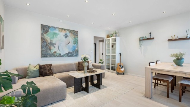 Lekker leilighet med gjennomført god standard.