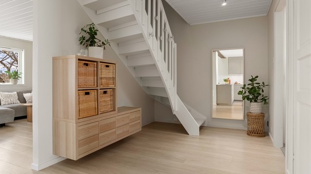 Trappegang til husets 2.etasje