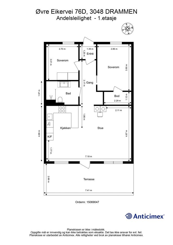 Plantegning 1. etasje