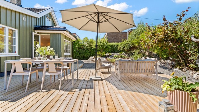 Her bor du i et stille og veletablert villaområde på Nordstrand.