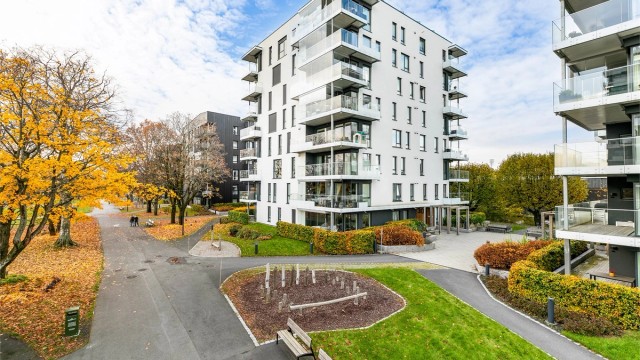 Velkommen til Rosenvinge Park! Leilighet H0205 presenteres av Krogsveen. Fotograf; Børge Oppegård.