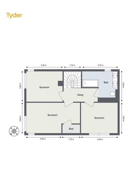 Plantegning- 2. Etasje