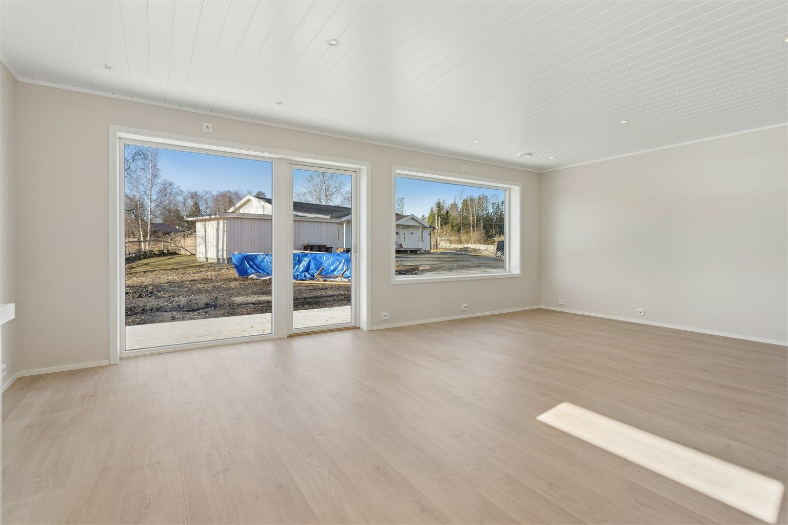 Ved kjøp tidlig i prosessen kan man gjøre tilvalg etter egne ønsker. Bilde fra solgt bolig. 