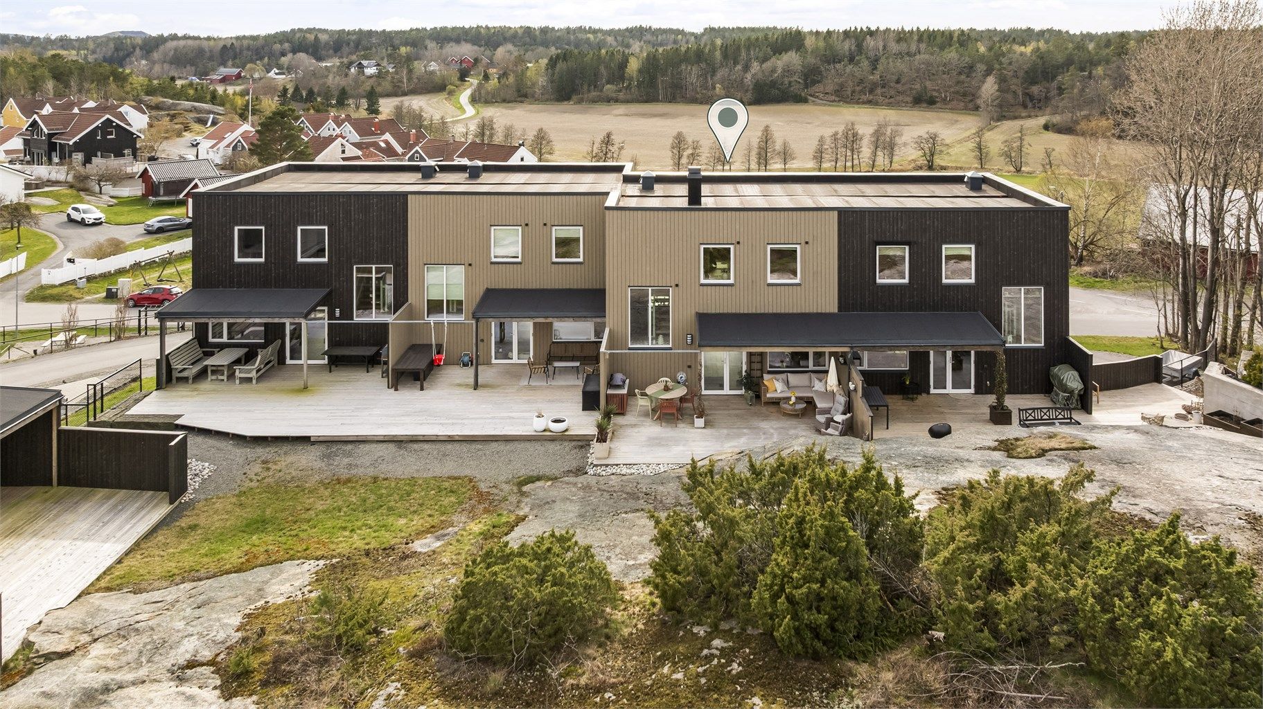 Her er det plass til hele familien på grilling og sommerhygge 