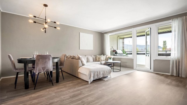 Plass til spisebord