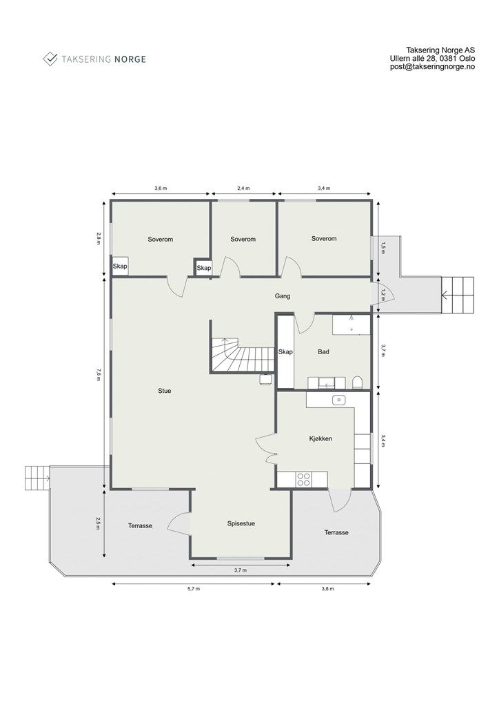 Plantegning 1.etasje