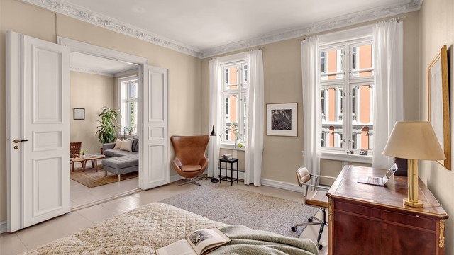 Her bor du fredelig tilbaketrukket, samtidig som du har alt det beste Oslo har å by på rett utenfor døren. Foto: Isnitt