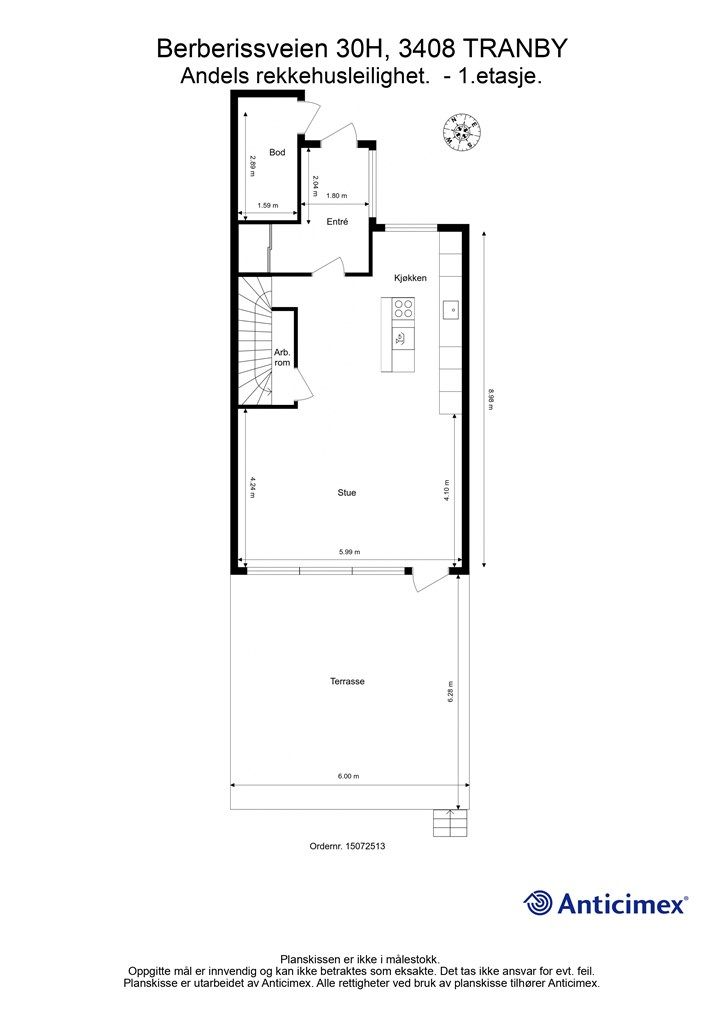 Plantegning - 1.etasje