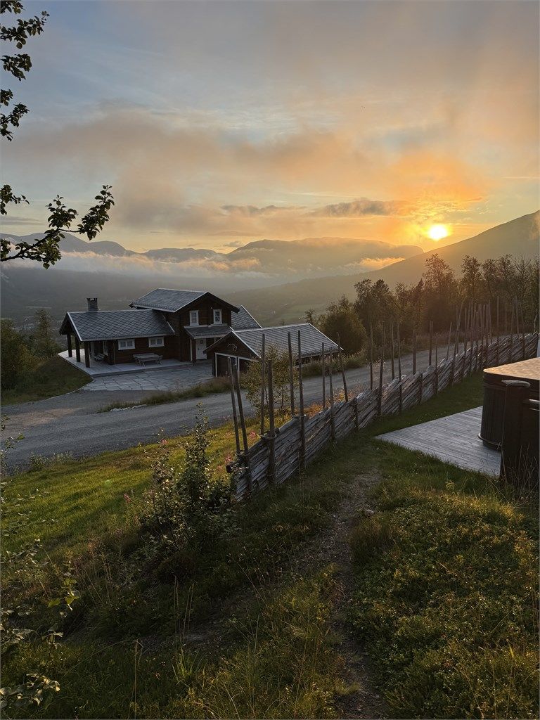 Nydelig solnedgang - bilde tatt av selger 