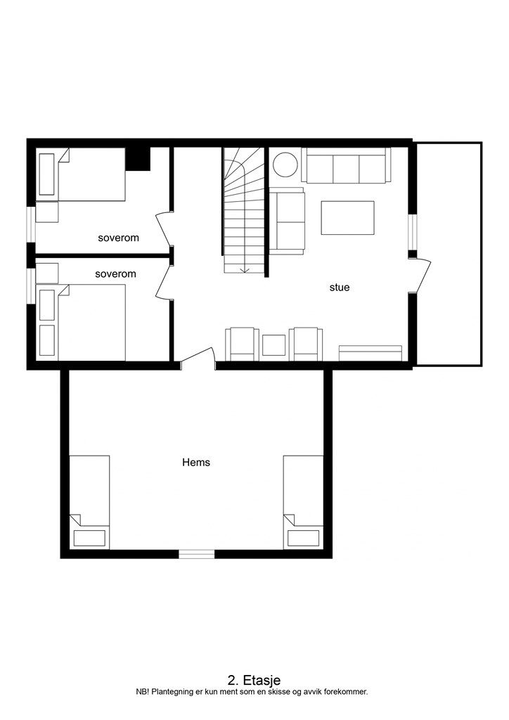 Plantegninger 2. etasje