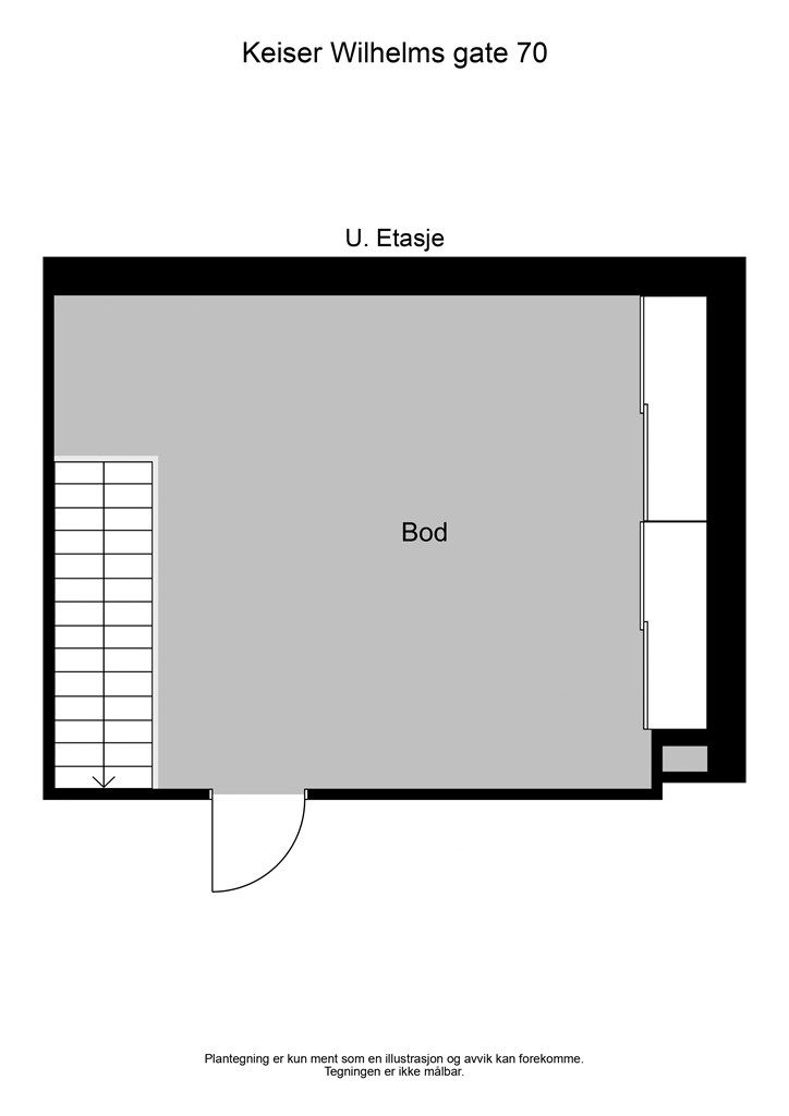Keiser Wilhelms gate 70 - 2D - U