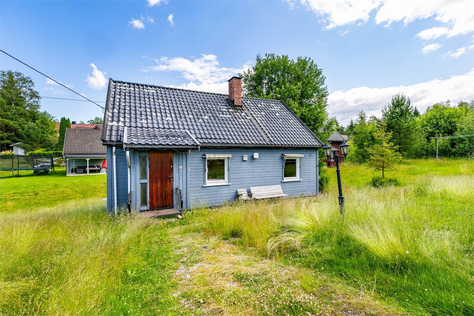 Eneboligen er å anse som et oppussingsobjekt. 