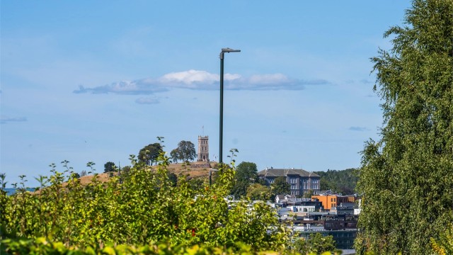 Fra Teie er det kort vei inn til Tønsberg sentrum.