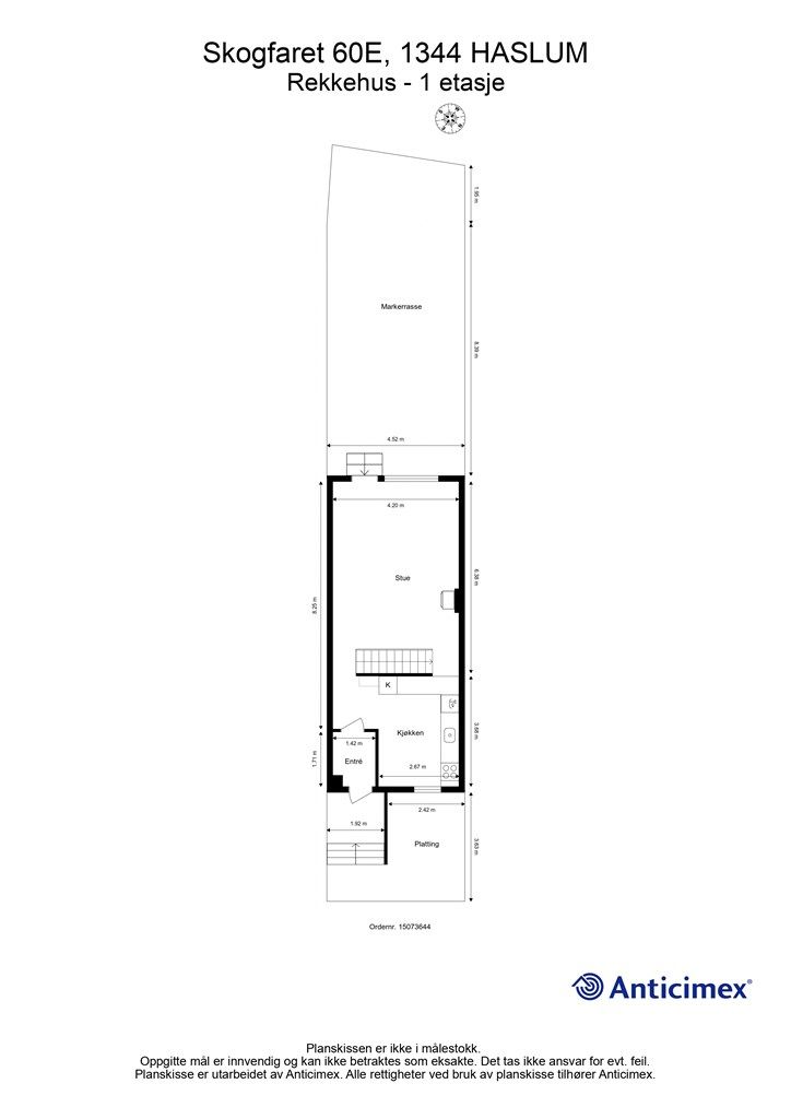 Plantegning 1. etasje