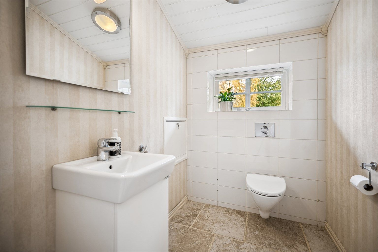 Praktisk separat wc-rom