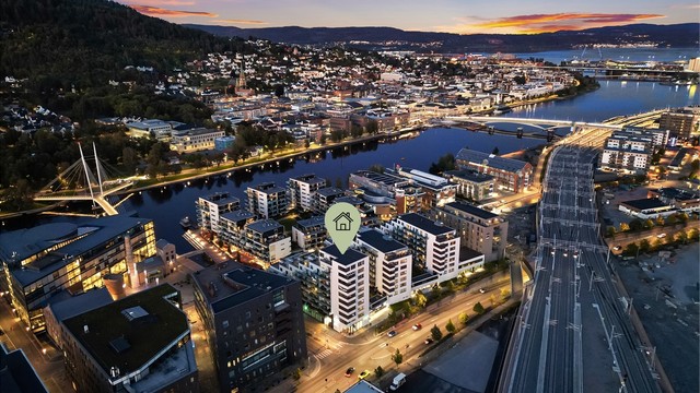 Meget attraktiv beliggenhet sentralt på Union, med kort gangavstand til Strømsø Torg.
Foto: Haiman Askari.