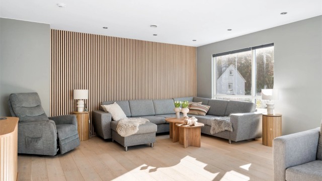 Velkommen til Buøy Ring 57A, presenteres av Krogsveen eiendom v/Amalie Barseth. Foto: Kristine Tofte