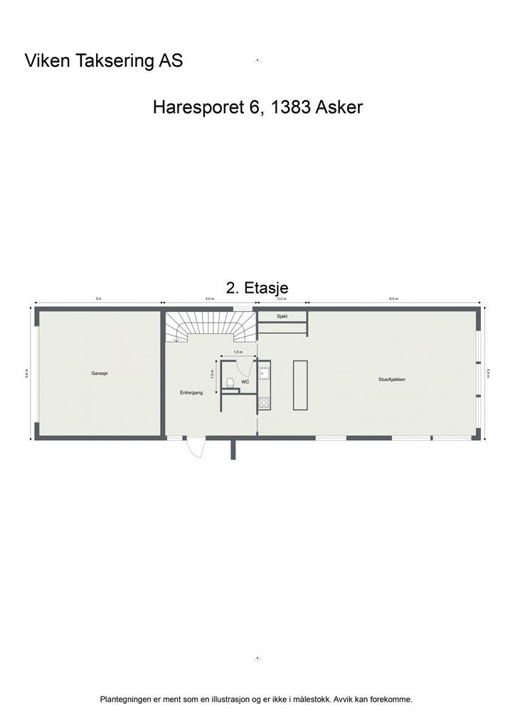 Plantegning - 2. Etasje